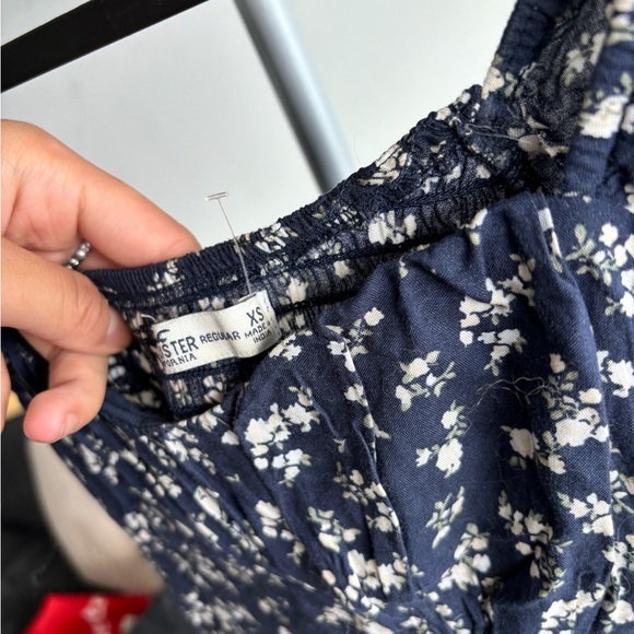 Hollister Dress, color Navy Blue Floral, S - Picture 2 of 5